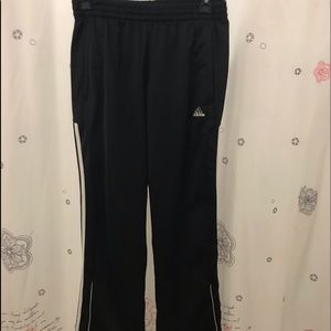 Adidas black joggers